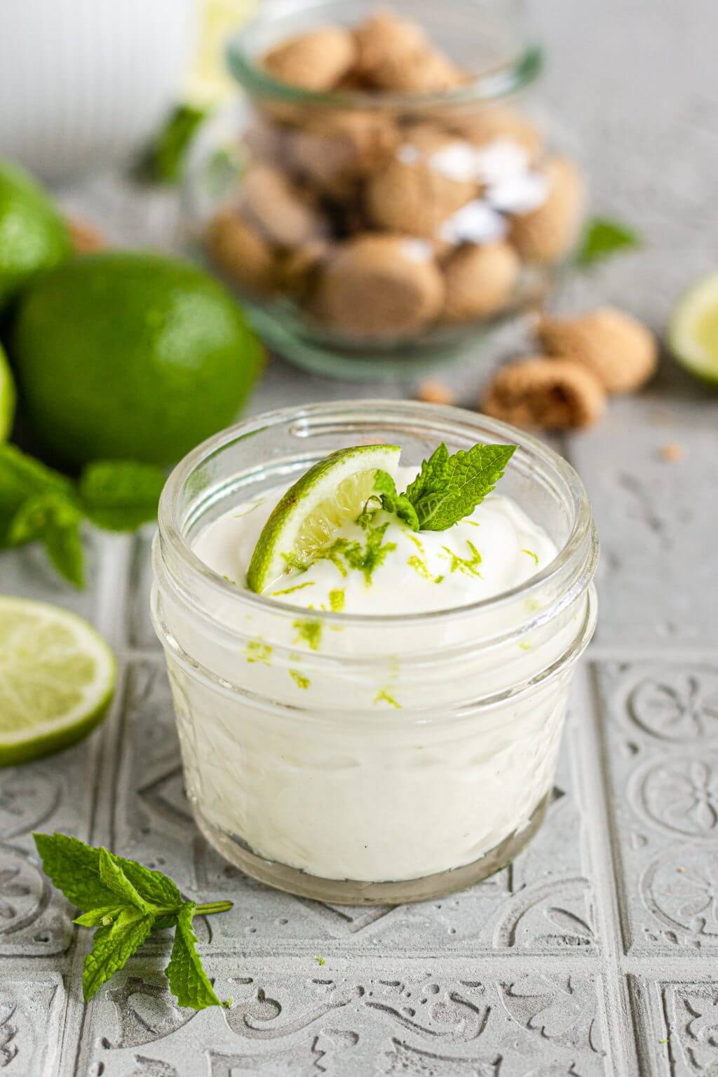 Mousse au yaourt et au citron vert : Dessert d'été rapide |  dame dessert